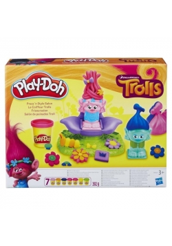 Play Doh Salon fryzjerski Trolli