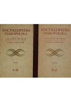 Encyklopedia Staropolska,zestaw tomów od I do II