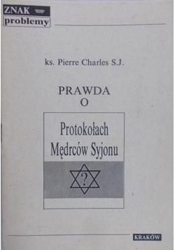 Prawda o Protokołach Mędrców Syjonu