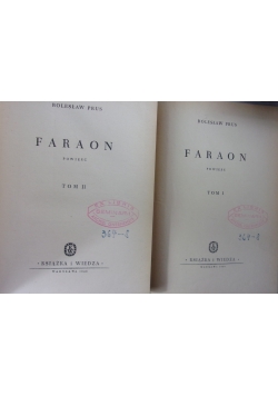Faraon, Tom I-II, 1949r.