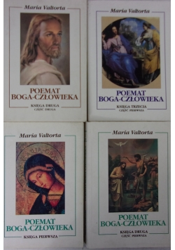 Poemat Boga- człowieka, zestaw 4 książek