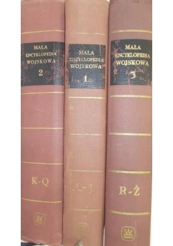 Mała Encyklopedia Wojskowa , tom I-III