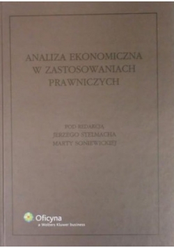 Analiza ekonomiczna w zastosowaniach prawniczych