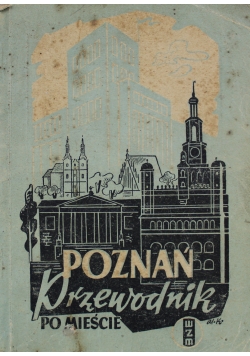 Poznań Przewodnik po mieście 1949 r
