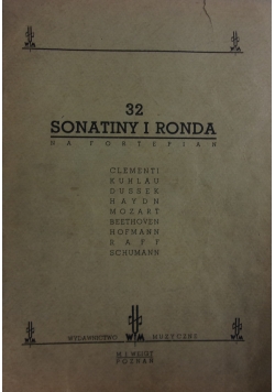 32 Sonatiny i ronda, 1950r.
