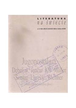 Literatura na świecie. Nr 11/1994 (280)
