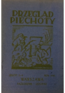 Przegląd Piechoty - Miesięcznik zeszyt 4 1945 r.