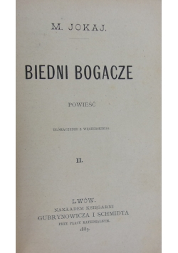 Biedni bogacze, tom 1 i 2