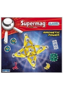 Klocki magnetyczne. Supermag Classic 72