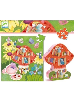 Puzzle w pudełku - Domek elfów