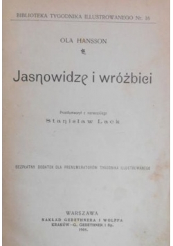 Jasnowidze i wróżbici, 1905 r.