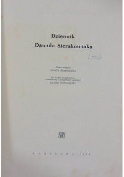 Dziennik Dawida Sierakowiaka
