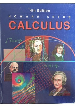Calculus 4th edition