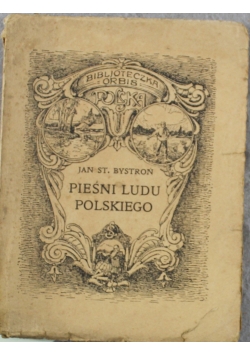 Pieśni ludu polskiego 1924 r