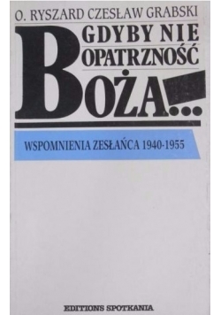 Gdyby nie opatrzność Boża