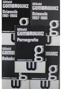 Dzieła Witold Gombrowicz 5 Tomów