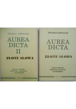 Auera Dicta Złote Słowa tom I - II