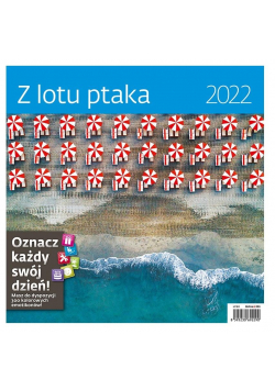 Kalendarz 2022 z naklejkami Z lotu ptaka HELMA