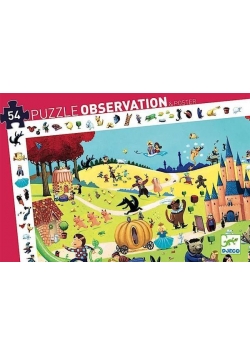 Puzzle z plakatem - Kraina bajek
