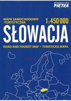Słowacja - mapa samochodowo - turystyczna