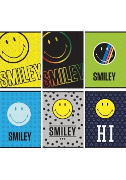 Zeszyt A4/54K kratka Smiley (10szt)