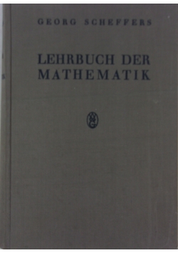 Lehrbuch der mathematik, 1940r.