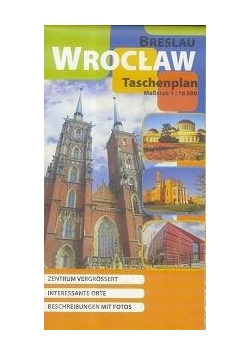 Plan kieszonkowy - Wrocław w. niemiecka 1:16 500