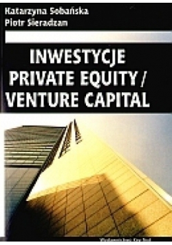 Inwestycje private equity venture capital