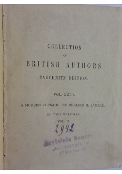 Collection of british authors, 1897 r.