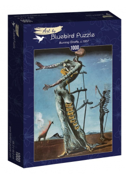Puzzle 1000 Salvador Dali, Płonąca żyrafa, 1937