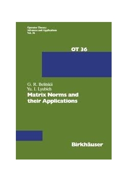 Matrix Norms and their Applications