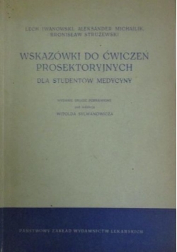Wskazówki do ćwiczeń prosektoryjnych