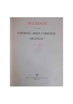 O wojnie, armii i obronie ojczyzny, tom II