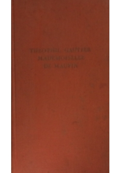 Mademoiselle de Maupin, 1926 r.