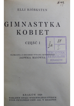 Gimnastyka kobiet Część 1