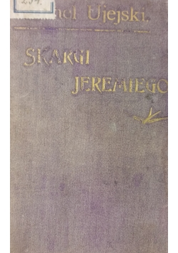 Skargi Jeremiego 1893