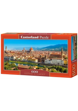 Puzzle 600 Panorama Florencji CASTOR