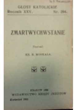Zmartwychwstanie, 1925 r.