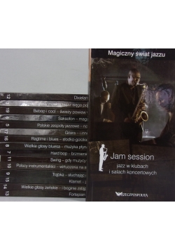 Magiczny świat jazzu: Zestaw 16 książek + CD