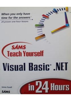 Sams teach yourself Visual Basic Net in 24 hours