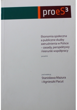 Ekonomia społeczna a publiczne służby zatrudnienia w Polsce