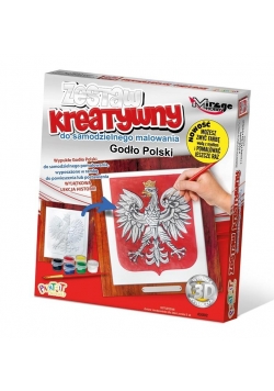 Zestaw Kreatywny do malowania - Godło Polski