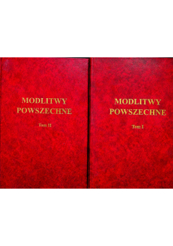 Modlitwy Powszechne Tom I i II