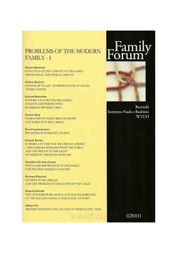 Family Forum 1(2011)