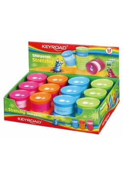 Temperówka KEYROAD Stretchy Display 12 sztuk mix