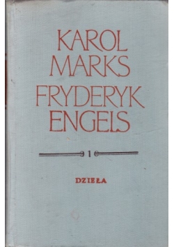 Fryderyk Engels, tom 1 dzieła