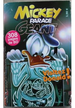 Mickey Parade Geant Visitez Donald