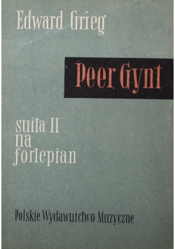 Peer Gynt Suita II Op 55