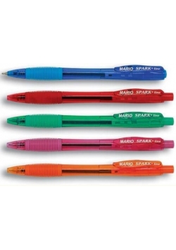 Długopis Mario 0,7mm niebieski (25szt) SPARK LINE