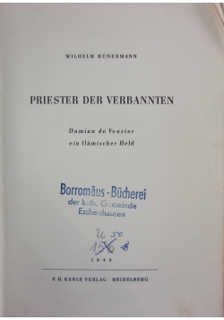 Priester der Verbannten, 1949 r.